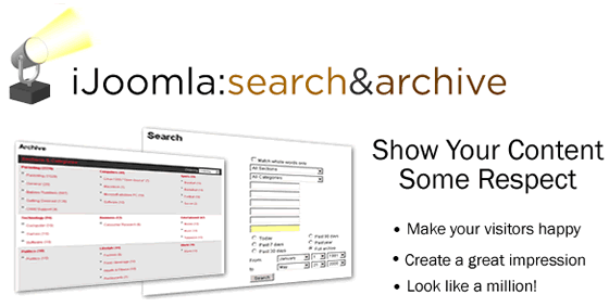 iJoomla Search & Archive