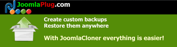 JoomlaCloner BackUp Component